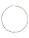 Lelune Classic Woman's Necklace - Young with Freshwater Pearls 6,5-7 mm - 0