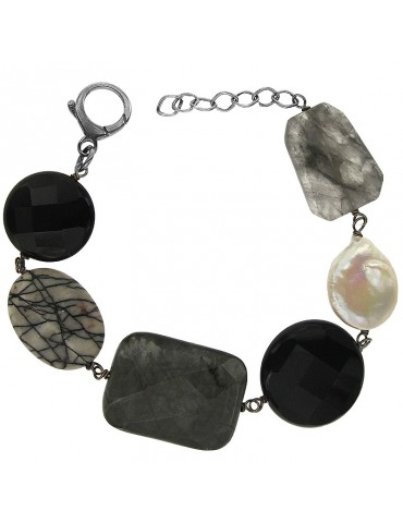 Della Rovere Bracelet - Baroque Pearl - Moonstone - DLRV37 2