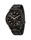 Orologio Sector - 270 - 45mm - Nero - Dettagli Arancioni - R3253578031