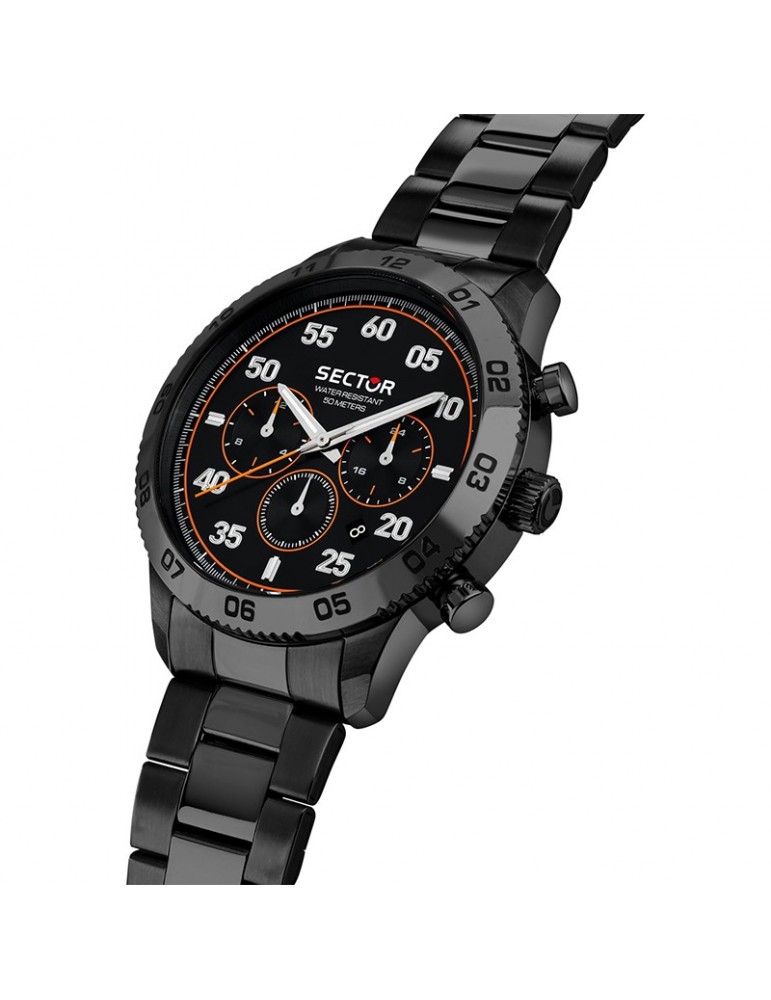 Sector Watch - 270 - 45mm - Black - Orange Details - R3253578031