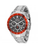 Orologio Sector - 230 - Silver e Rosso - 43mm - Grigio - R3273661036