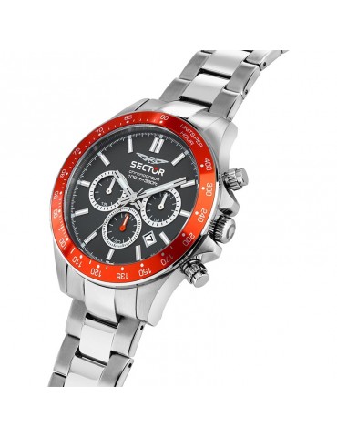 Sector Watch - 230 - Silver and Red - 43mm - Gray - R3273661036 2