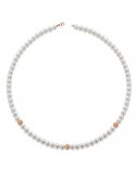Lelune Classic Necklace with Cultivated Pearls 5-5,5 mm for Women - 0