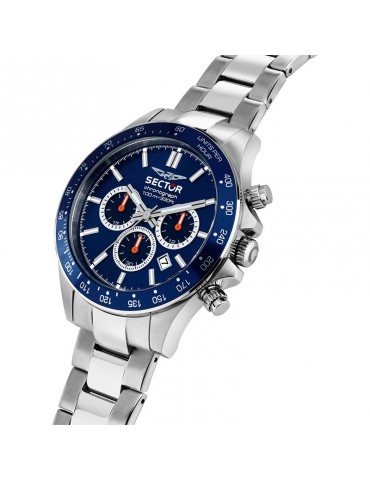 Orologio Sector - 230 - Multifunzione - Silver - 43mm -Blu-R3273661037 2