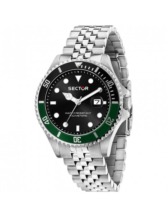 Orologio Sector da Uomo - 230 - Silver - 43mm - Nero - R3253161052
