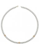 Lelune Classic Necklace with Cultivated Pearls 5-5,5 mm for Women - 0
