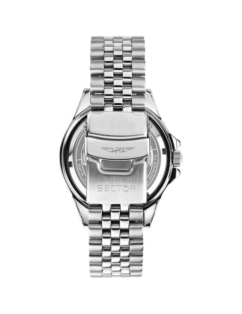 Orologio Sector - 230 - Tempo e Data - Silver - 43mm - Blu-R3253161053
