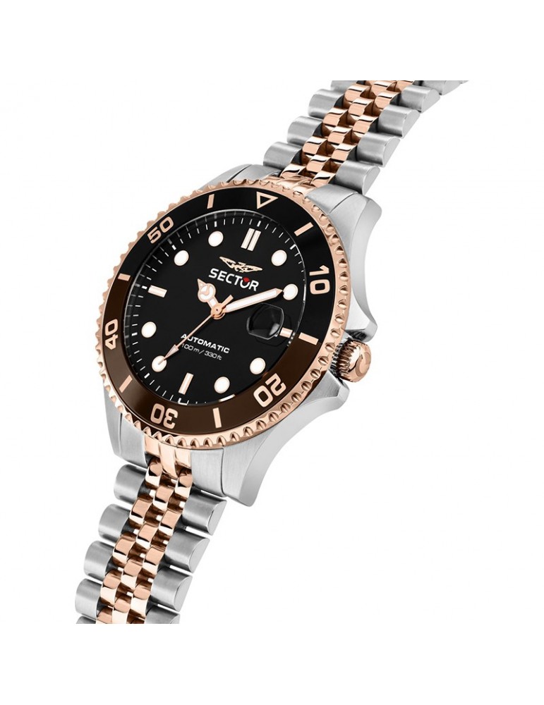 Sector Men's Watch - 230 - Automatic - Two-tone - 43mm - R3223161014
