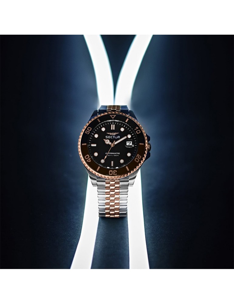 Orologio Sector da Uomo - 230 - Automatico - Bicolore-43mm-R3223161014