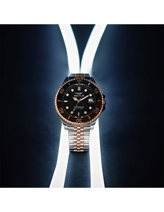 Orologio Sector da Uomo - 230 - Automatico - Bicolore-43mm-R3223161014