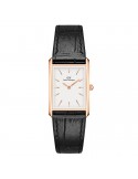 Orologio Daniel Wellington-Bound Black Crocodile -32x22mm-Bianco-DW00100693