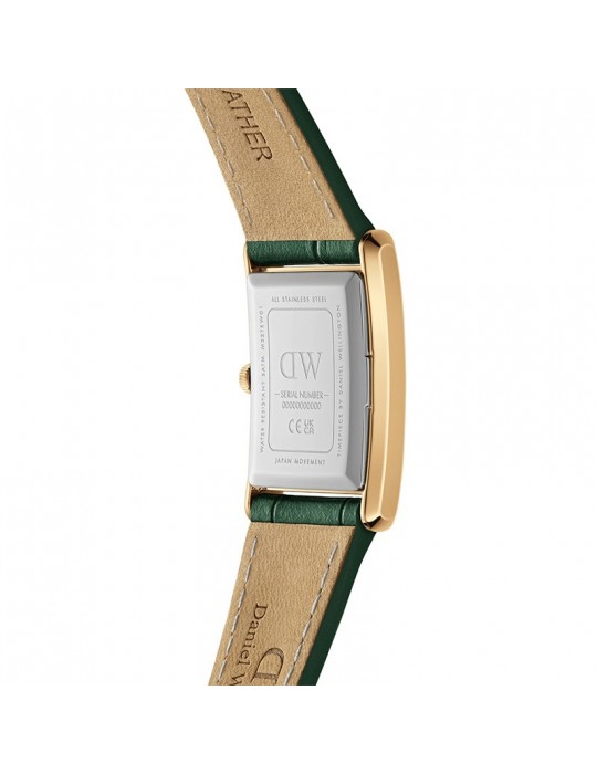 Orologio Daniel Wellington - Bound Crocodile  - 32x22mm - Champagne - DW00100695