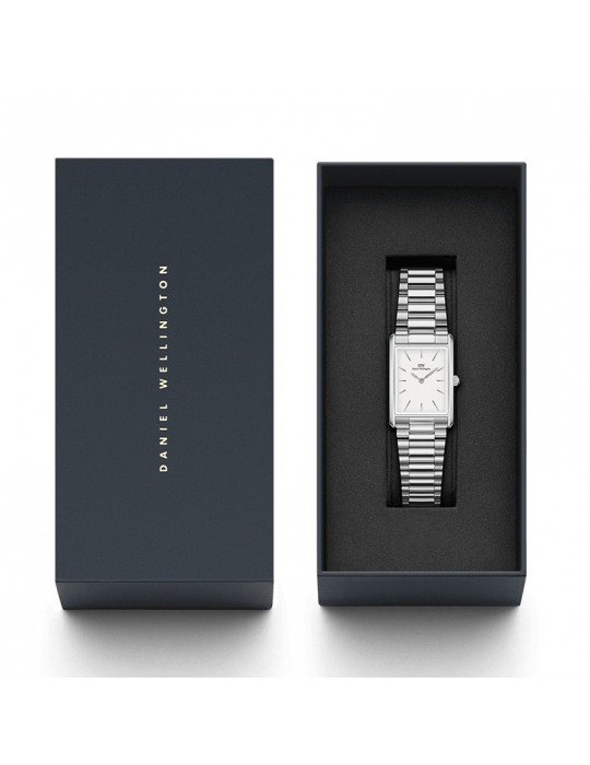 Orologio Daniel Wellington - Bound 3-Link - Silver -32x22mm-DW00100700