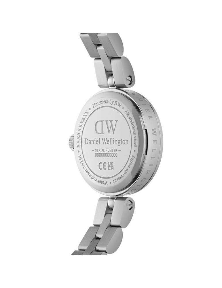 Orologio Daniel Wellington-Elan Lumine Silver-22mm-Cristalli-DW00100716