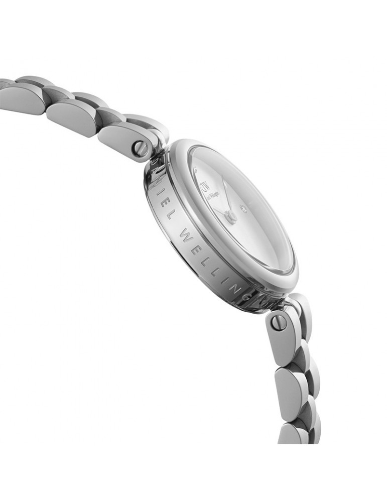 Orologio Daniel Wellington-Elan Lumine Silver-22mm-Cristalli-DW00100716