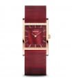 Bering Watch - Classic Only Time Rectangular 26mm Red