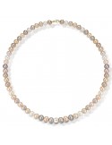 Collana Lelune - Young - Perle 5,5 - 6 mm - Multicolor - LLNK602MTC