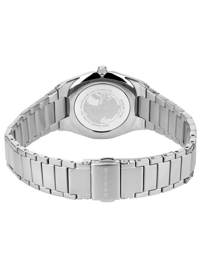 Bering Watch - Classic - Only Time - Silver - 32mm - Blue -19632707