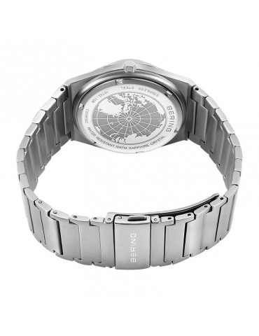 Bering Watch - Classic - Time and Date - Silver -42mm-Green-19742708 2
