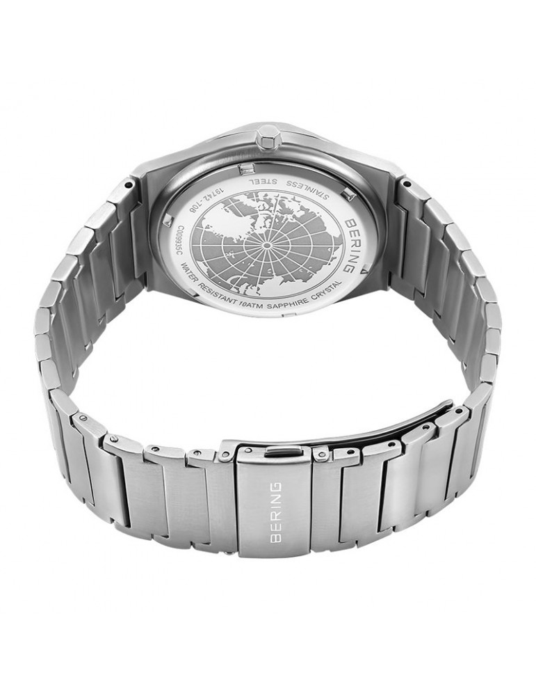 Orologio Bering - Classic - Tempo e Data - Silver -42mm-Verde-19742708