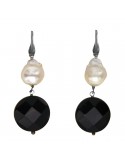 Orecchini Della Rovere -Pendenti-Perle Barocche-Onice Nero-21490S1600Y