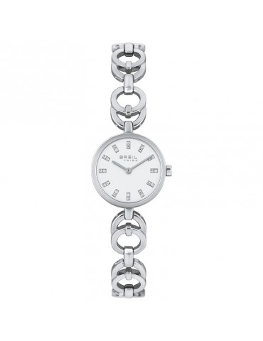 Breil Tribe Watch - Luna - Silver - 24mm - White - Crystals-EW0553