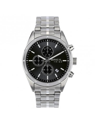Orologio Breil Tribe  - Captain - Cronografo - Silver-42mm-Nero-EW0694