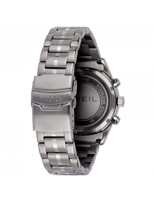 Breil Tribe Watch - Captain - Chronograph - Silver-42mm-Black-EW0694