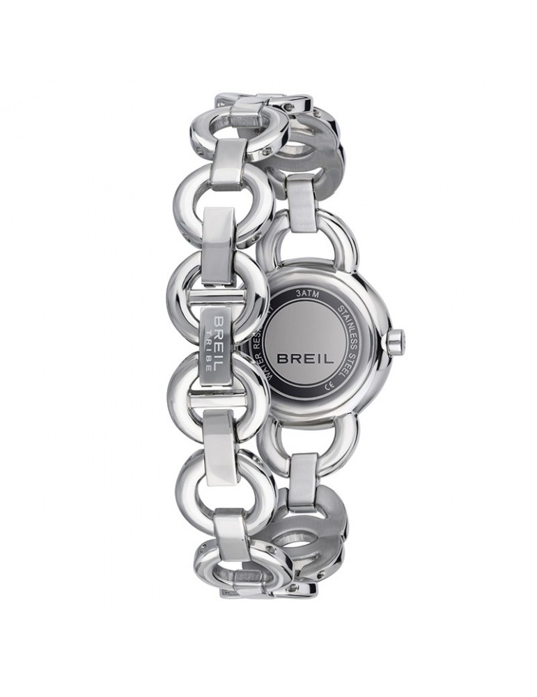 Breil Tribe Watch - Alya - Intrecciate Meshes-Silver-26mm-Pink-EW0695