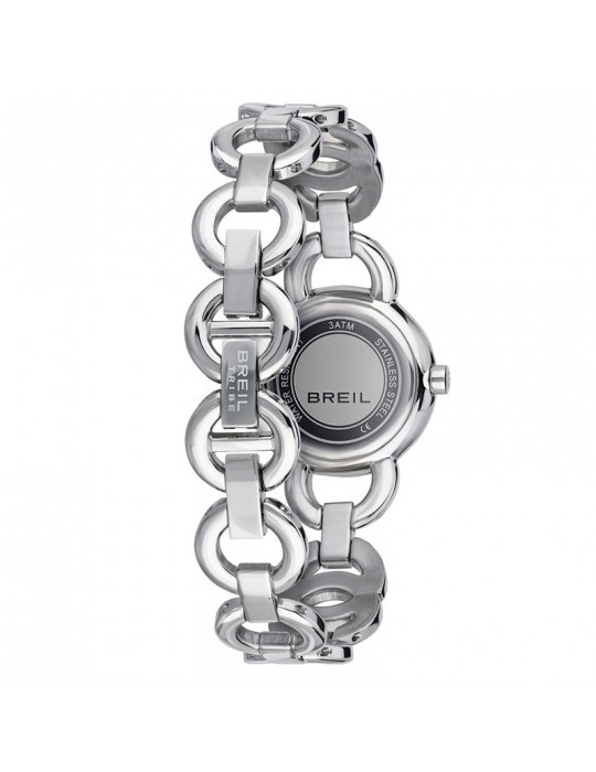Breil Tribe Watch - Alya - Intrecciate Meshes-Silver-26mm-Pink-EW0695