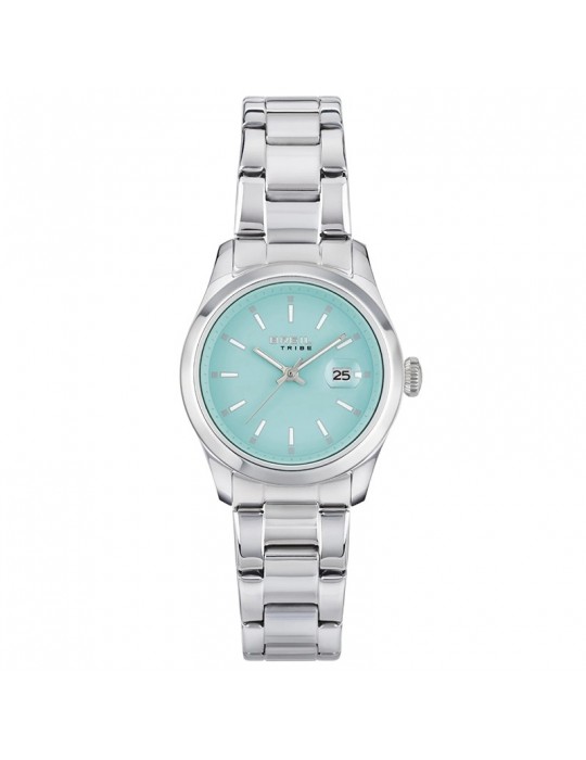 Breil Tribe Watch - Classic Elegance - Silver-30mm-Turquoise-EW0706