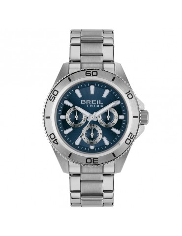 Orologio Breil Tribe - Challenge -Multifunzione-Silver-42mm-Blu-EW0710