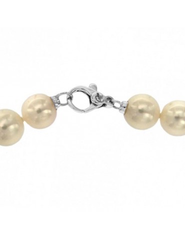 Bracciale Miluna - Perle Freshwater 7,5 - 8 mm - Chiusura in Oro - 1MPE75817NL583 2