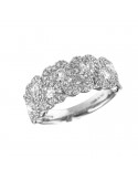 Anello Davite & Delucchi - Cuori - Oro Bianco 18 carati - Diamanti 0,49 ct - AA030783