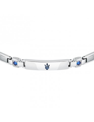 Bracciale Maserati-Sapphire-Acciaio 316L  Zaffiro Sintetico-JM224AXO02 2