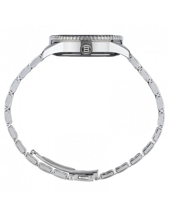 Orologio Breil Tribe - Overhand - Silver - 39mm - Blu e Rosso - EW0717