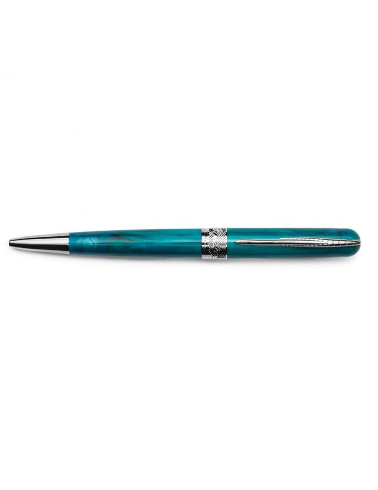 Penna a Sfera Pineider - Avatar UR Marble in Ultraresina - Abalone Green - SS0MSPP2103423