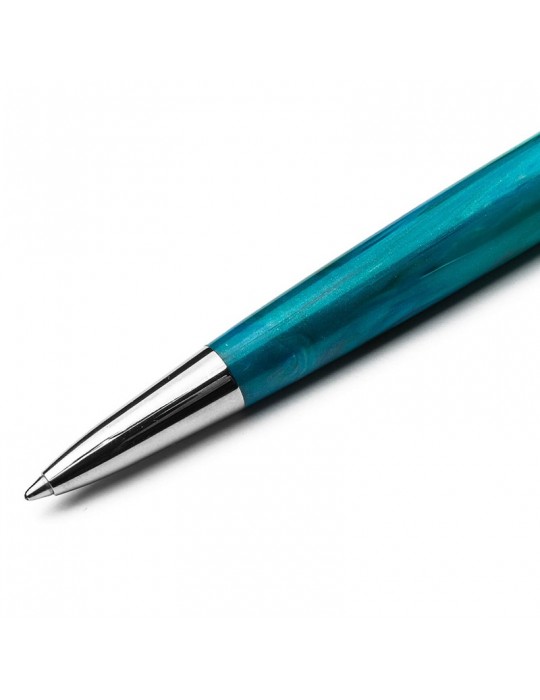 Pineider Ballpoint Pen - Avatar UR Marble in Ultraresin - Abalone Green - 0
