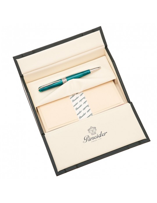 Penna a Sfera Pineider - Avatar UR Marble in Ultraresina - Abalone Green - SS0MSPP2103423