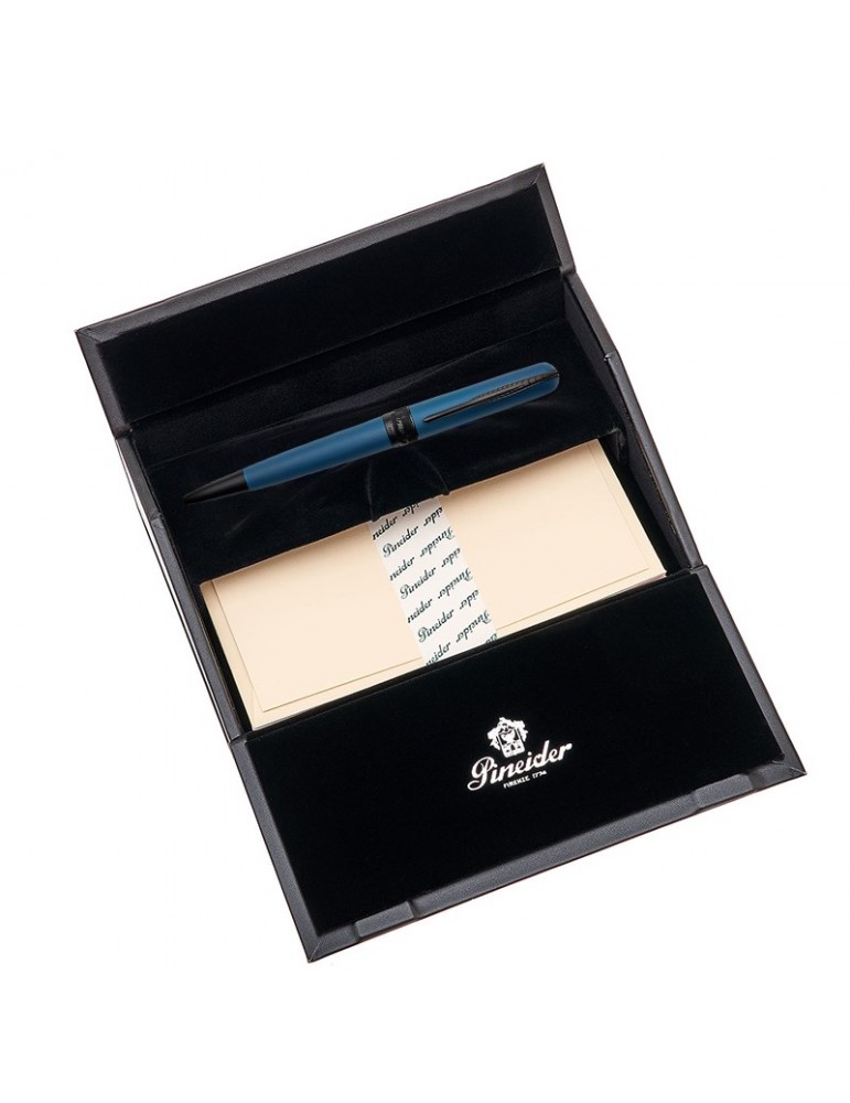 Pineider Ballpoint Pen - Avatar UR Matt in Ultraresina - Lapis Blue - 0
