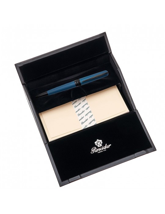 Pineider Ballpoint Pen - Avatar UR Matt in Ultraresina - Lapis Blue - 0
