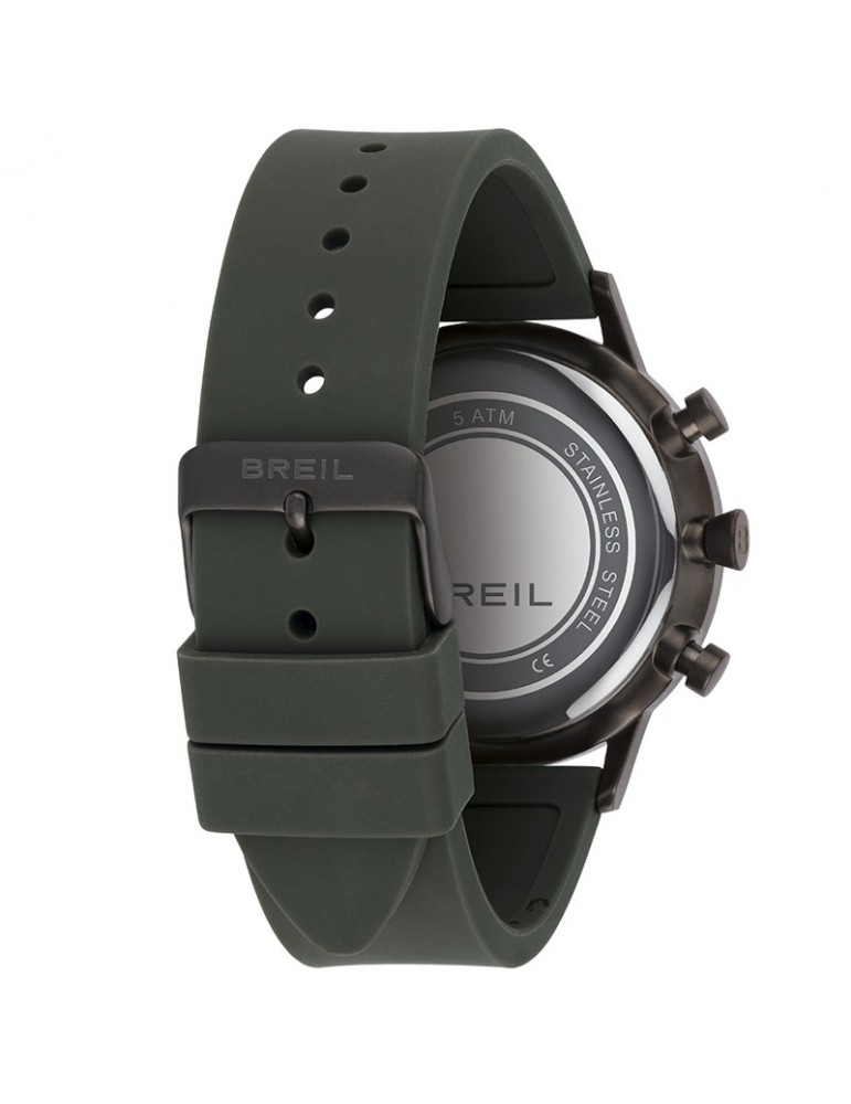 Special Pack Breil Watch with Strap-Six.3.Nine-44mm-Metal Gun-TW2047