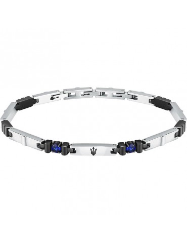 Maserati Bracelet - Sapphire - Steel - Ceramic - Sapphire-JM224AXO04