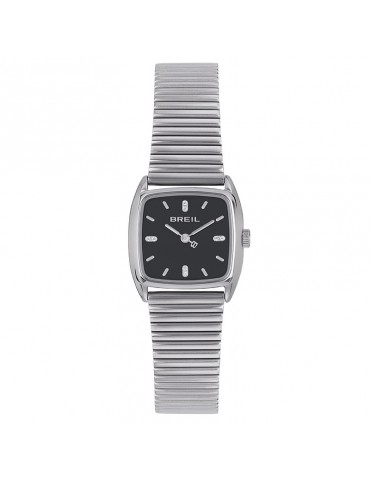 Orologio Breil - Stylize - Solo Tempo-Silver-24mm X 21,4mm-Nero-TW2050