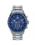 Breil watch - Tyler - Chronograph - Silver - 43mm - Blue - TW2058