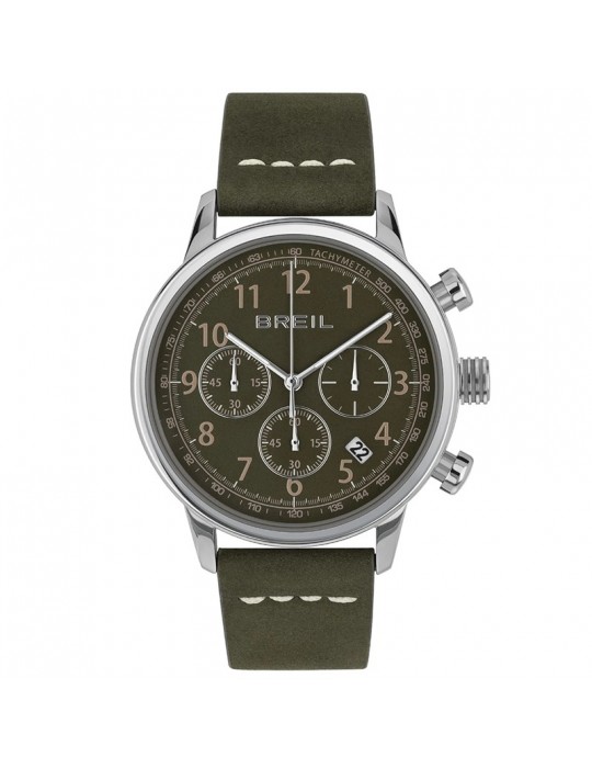 Breil Watch - Outrider - Chronograph - 41mm - Green Khaki - TW2059