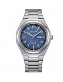Orologio Citizen - Super Titanium Eco-Drive 39,5mm Azzurro - AW0130-85L