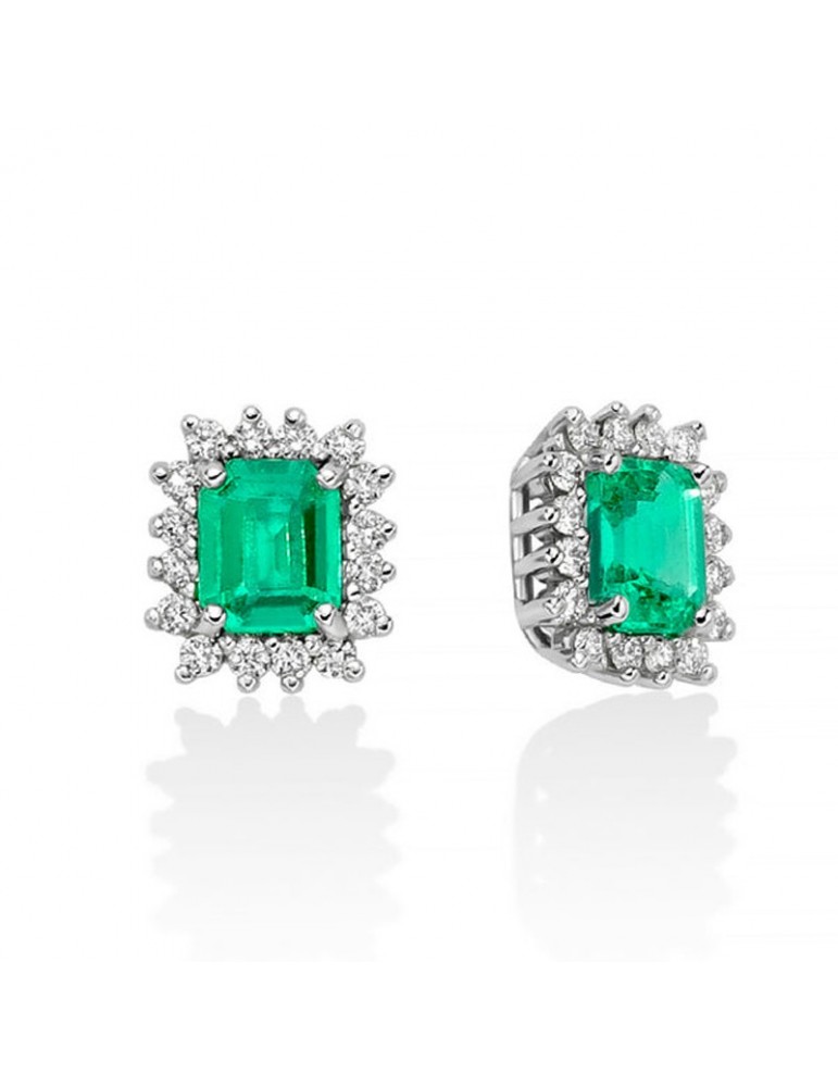 ANELLO ORO 18kt. CON DIAMANTI ED ACQUAMARINA NATURALE TAGLIO TONDO - Foto 10