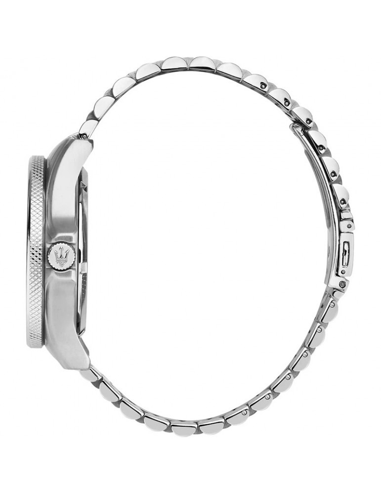 Orologio Maserati - Sfida - Automatico - Silver - 44mm-Blu-R8823140011