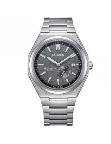 Citizen Watch - Super Titanium Mechanical Automatic Small Second 40.5mm Grey - 0